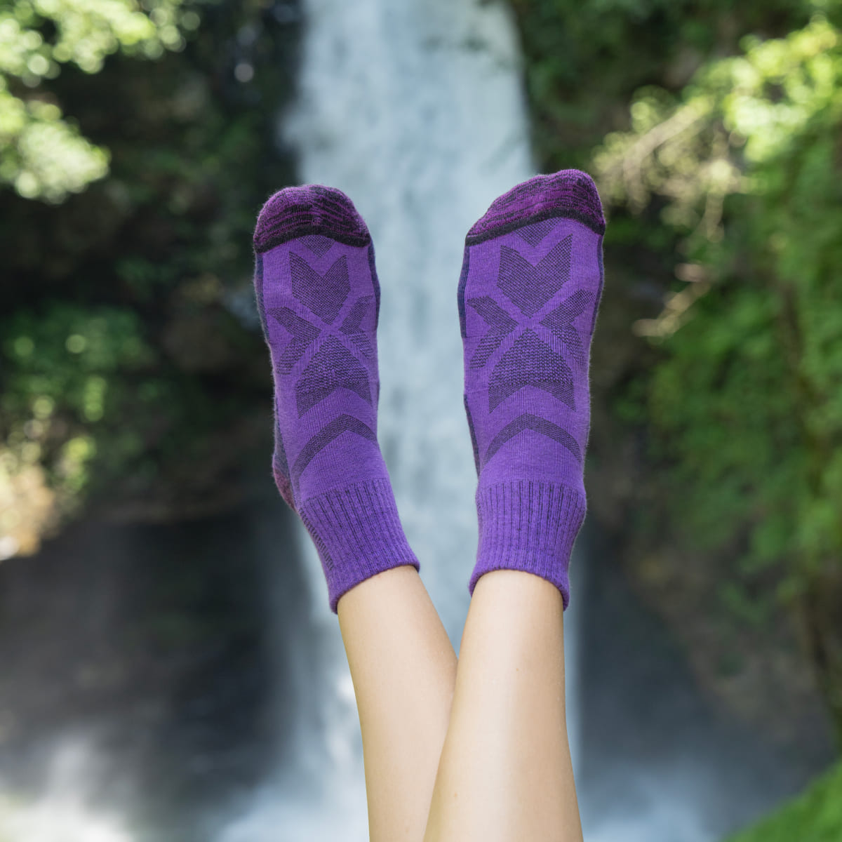 Hiking - Purple Low-Cut (1 pair)